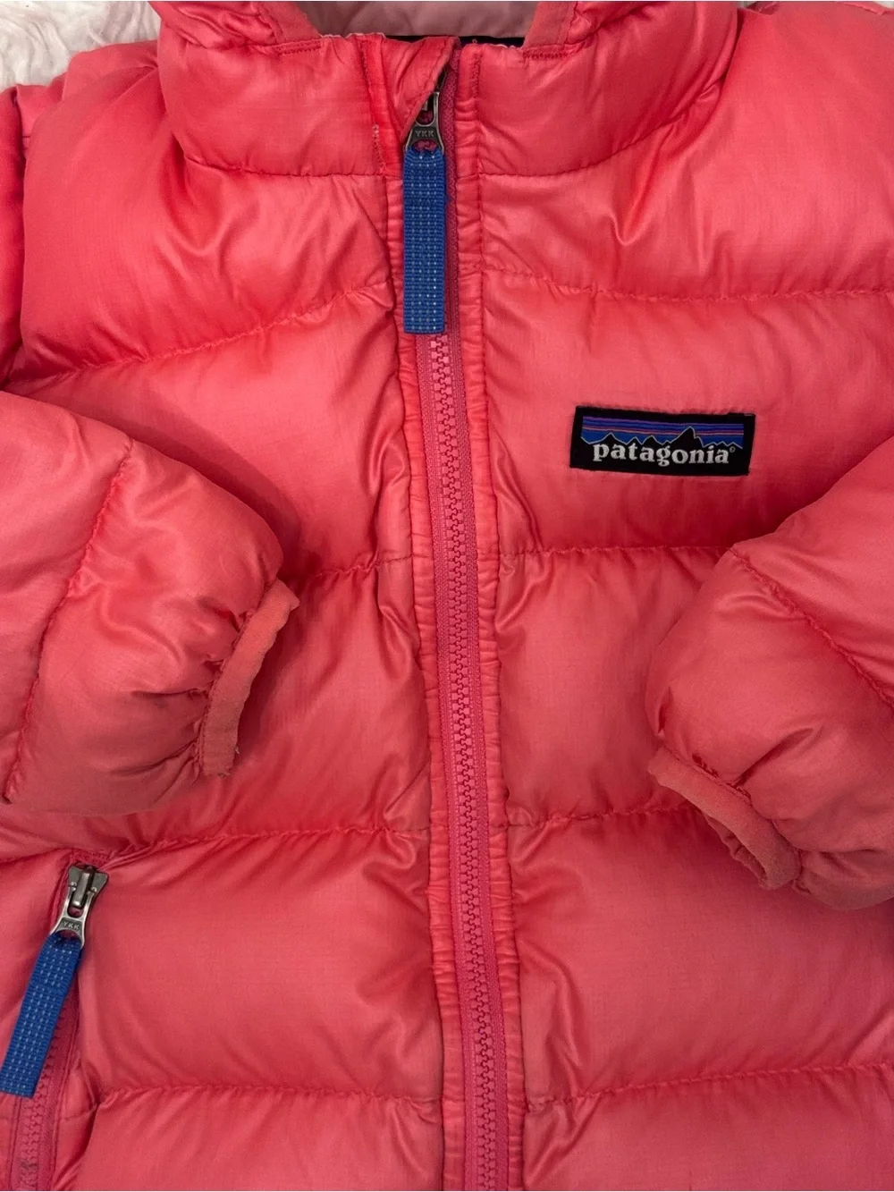Patagonia Kids' Hi Loft Down Hoody Jacket 12-18 mo